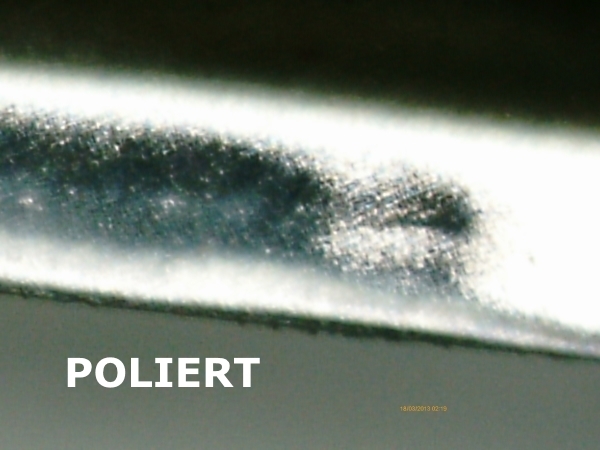 Polierset für Hufmesser